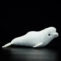 Beluga Whale Plush -Citrusreef Store beluga whale plush soft toy 3