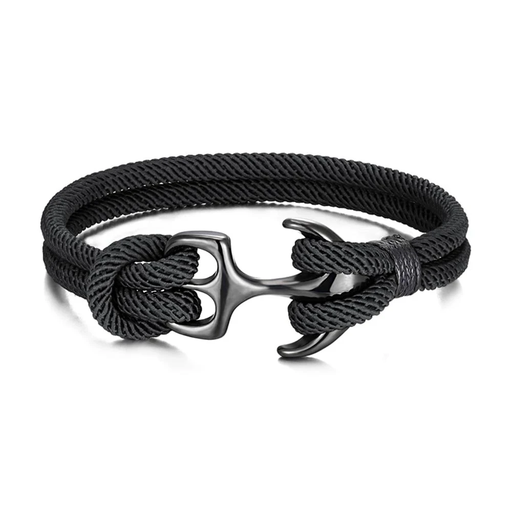 Mens Anchor Rope Bracelets 3 Mens Anchor Rope Bracelets