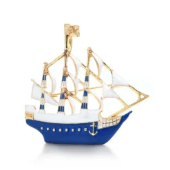 Sailboat Brooch Pin