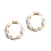 Cowrie Shell Hoop Earrings 1 Cowrie Shell Hoop Earrings -Citrusreef Store cowrie shell hoop earrings 1