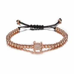 Rose Gold Turtle Bracelet