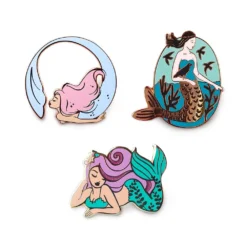 Enamel Mermaid Pins