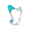 Enamel Waves Ring