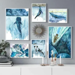 Fantasy Whale Prints