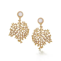 Sea Fan Coral Earrings