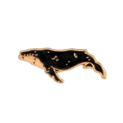 ‘Cosmic Whales’ Whale Brooch Pins -Citrusreef Store humpback whale brooch pin