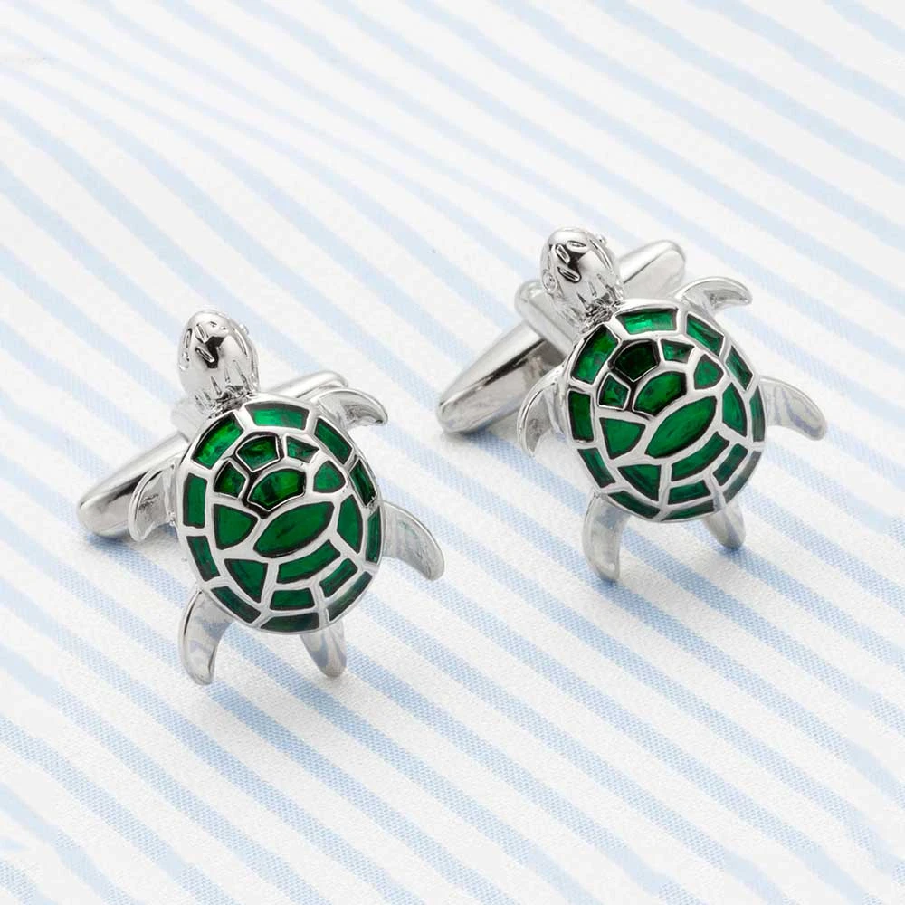 Sea Turtle Cufflinks 7 Sea Turtle Cufflinks - Image 5