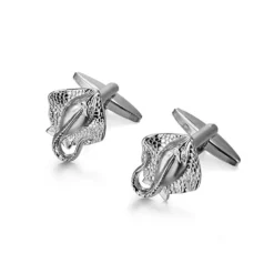 Silver Stingray Cufflinks