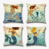 Mermaid Cushion Covers -Citrusreef Store mermaid cushion covers