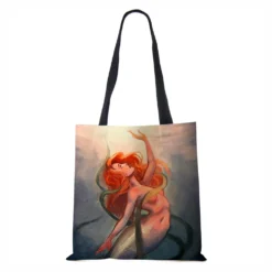 Mermaid Tote Bag -Citrusreef Store mermaid tote bag 1