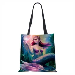 Mermaid Tote Bag -Citrusreef Store mermaid tote bag 12
