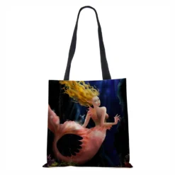 Mermaid Tote Bag -Citrusreef Store mermaid tote bag 3