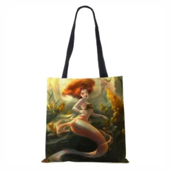 Mermaid Tote Bag -Citrusreef Store mermaid tote bag 6
