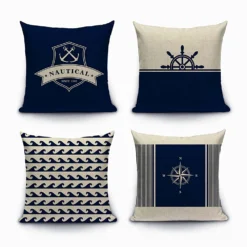 Nautical Pillow Covers