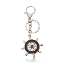 Nautical Keychains -Citrusreef Store nautical sailing helm keychain
