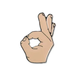 ‘Ok Sign’ Scuba Diving Brooch Pin