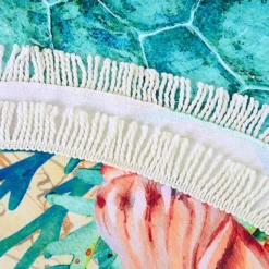 Octopus Beach Towel -Citrusreef Store round microfiber beach towel