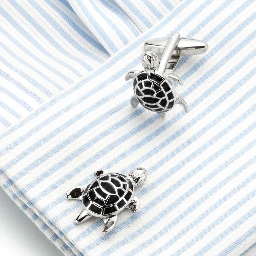 Sea Turtle Cufflinks 6 Sea Turtle Cufflinks - Image 4
