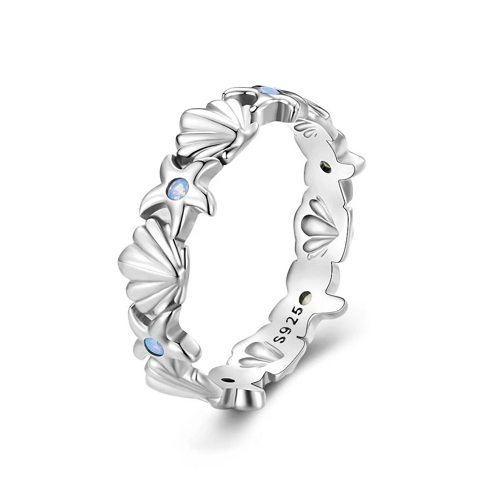 Starfish And Seashell Ring 3 Starfish And Seashell Ring