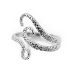 Citrusreef Store 26 Citrusreef Store -Citrusreef Store tentacle silver octopus ring 2